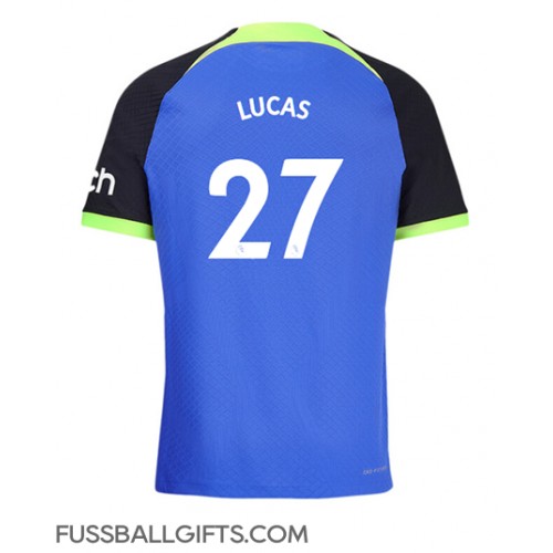 Tottenham Hotspur Lucas Moura #27 Fußballbekleidung Auswärtstrikot 2022-23 Kurzarm